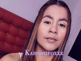 Kahomifoxxx