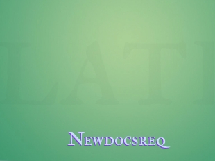 Newdocsreq